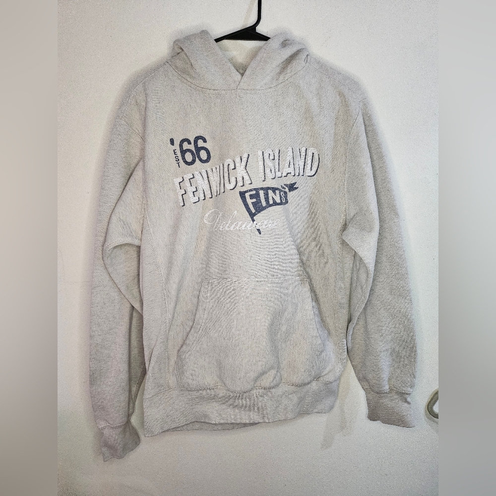 Fenwick Island Gray Hoodie